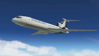 Pulkovo Airlines Flight 612  Crash Animation [upl. by Amir]