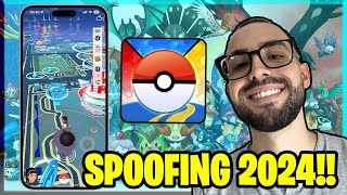 Pokemon Go Spoofer iOSAndroid  How to install Joystick on Pokemon GO Teleport Free [upl. by Sholem606]