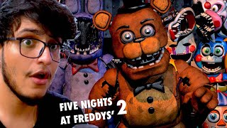 Five Nights at Freddys 2  This Horror Game Literally Made Me Cry [upl. by Seerdi513]