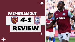 West Ham 41 Ipswich Town  Babbling Review Show [upl. by Ecirtael]