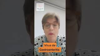 🤢🚽VIRUS DE GASTROENTERITISvomito diarrea fiebre virus Gastritis enteritis [upl. by Yessej]