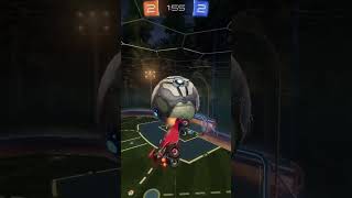 INSANE AIR DRIBBLE IN COMPETITIVE rocketleague rl [upl. by Keyek]