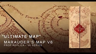 quotUltimate Mapquot Marauders Map Replica v6 series [upl. by Alhan277]