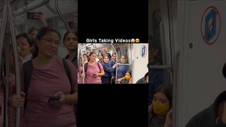 Singing amp Impressing Cute Girl in Metro🔥😍shorts singing singinginmetro [upl. by Leinad]