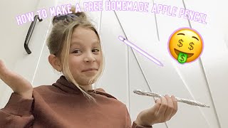 DIY Apple Pencil How to make a homemade Apple Pencil in 2 minutes [upl. by Amapuna]