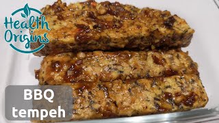 Quick BBQ tempeh recipe [upl. by Hanikas628]