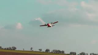 Eflite Cargo EC1500 with parachute [upl. by Atikahs]