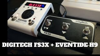 Digitech FS3X  Eventide H9 29€ Controladora [upl. by Sashenka46]