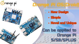 Orange Pi OS DroidCompletely New Design [upl. by Ogawa]