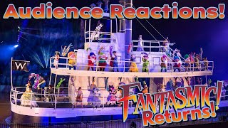 INSANE REACTIONS Fantasmic Opening Night Audience Reactions Show Highlights Fantasmic 2022 WDW [upl. by Ennayoj]