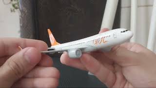 UNBOXING AERONAVE BRASIL AIRLINES GOL 737  BOEING 777 TAM [upl. by Annairb]