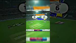 Pakistan vs India last over drama shorts cricket [upl. by Llenra]