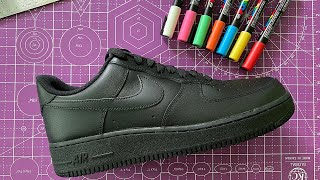 Customizing Nike Airforce 1s ✈️ [upl. by Perla]