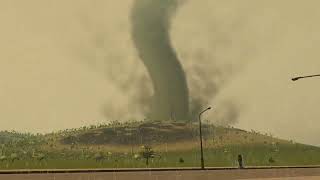 thats a EF10 tornado cities skylines xbox edition [upl. by Nylazor]