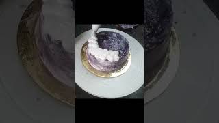 blackcurrant cake cake cakelover cakedecorating food cakedesign birthdaycake [upl. by Luise]