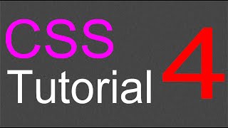 CSS Layout Tutorial  04  Adding the main content section [upl. by Japeth]