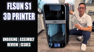 FLSUNs All New S1 3D Printer  Unbox and First Impression Review [upl. by Navar]