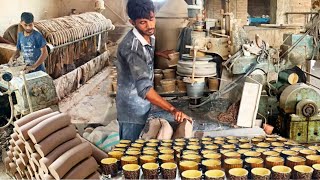 Wonderful Art Of Making Clay Mugs At Ceramics Factory  Factory Mass Production [upl. by Sallyanne]