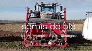 semis par lentreprise SARL Rouffignac agriculture semis drone rouffignac lalouxagrix [upl. by Ylehsa]