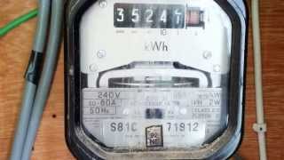 Electricity Meter Running BACKWARDS [upl. by Rehotsirhc586]