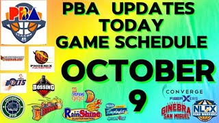 Game SchedulePBA GOVERNORS CUP 2024 [upl. by Lynett]