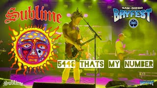 SUBLIME 5446 THATS MY NUMBERBALL AND CHAIN SAN DIEGO BAYFEST JULY 20 2025 [upl. by Semyaj152]