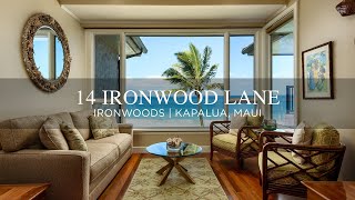 14 Ironwood Lane  The Ironwoods  Kapalua Maui  Nam L Le Viet [upl. by Assinna995]