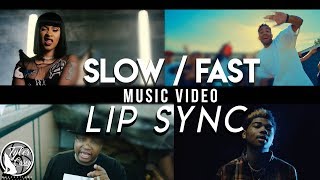 Fast Motion and Slow Motion Lip Sync For Music Video [upl. by Savick]