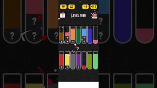 Water sort puzzle  Level 1895 [upl. by Eliott]