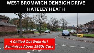 WEST BROMWICH DENBIGH DRIVE I take a walk along Denbigh Drive and reminisce about 1960s cars [upl. by Hutson]