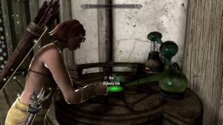 Skyrim  RestorationSmithingEnchanting Glitch [upl. by Lletnom348]