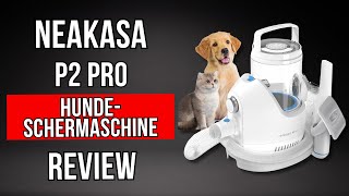 Neakasa P2 Pro Schermaschine mit Staubsauger Review Die leise und perfekte Fellpflege [upl. by Mines]