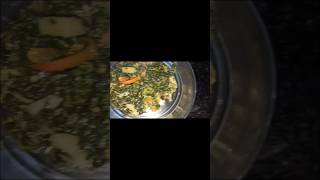 Making kuthra saag at home which without masala kuthra saag sunerabegumkitchen [upl. by Hsejar]