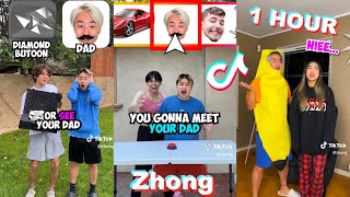 1 HOUR  Zhong TikTok Videos 2023  Funny Zhong TikToks Compilation [upl. by Yramanna]