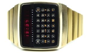 RetroTech Hewlett Packard HP01 1977s Smartest Watch [upl. by Ahtinak684]