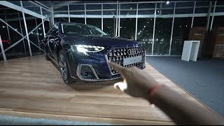 Audi A8L 2022 First impressions  Gagan Choudhary [upl. by Zetra]