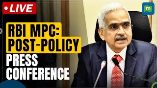 Live RBI Post Monetary Policy Press Conference  Governor Shaktikanta Das [upl. by Sammons824]