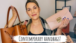 CONTEMPORARY HANDBAGS REVIEW 👛 Michael Kors Ralph Lauren Furla amp more mrsleyva [upl. by Vasos]