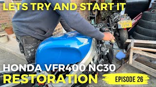 HONDA VFR400 NC30 Restoration Episode 26 [upl. by Coats966]