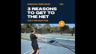 3 Reasons to Get to the Net Even if Your Volleys Stink [upl. by Assiram]