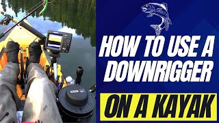 How to Use a Downrigger on a Kayak [upl. by Nitsua]