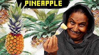 Tribal People Try Pineapple Fruit For The First Time [upl. by Alford]