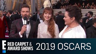 Melissa McCarthy Honors Past Roles on 2019 Oscars Red Carpet  E Red Carpet amp Award Shows [upl. by Ynnav816]