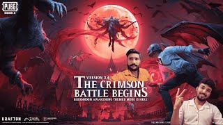 BGMI CRIMSON BATTLE BEGINS 34  BGMI LIVE STREAM  ios Gamer is Live  Noibta is live [upl. by Meneau]