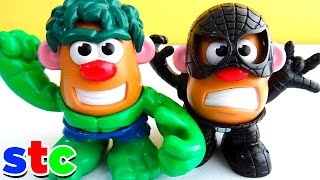 Mr Potato Head Avengers Hulk vs Venom [upl. by Christyna]