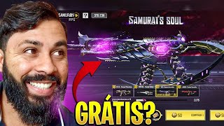 SÉRIE SAMURAI 4 LENDÁRIAS NO CALL OF DUTY MOBILE [upl. by Aicilet233]