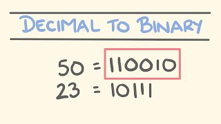 How to Convert Decimal to Binary [upl. by Gran]