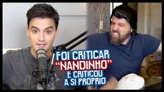 FELIPE NETO ATACA NANDO MOURA EM UM COMBO DE HIPOCRISIA [upl. by Fenella]