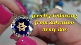 Finishing Salvation Army Jewelry box unboxing jewelrysale [upl. by Alica594]