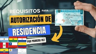 Requisitos para autorización de residencia MERCOSUR por primera vez RNM CRNM Brasil [upl. by Drugi]